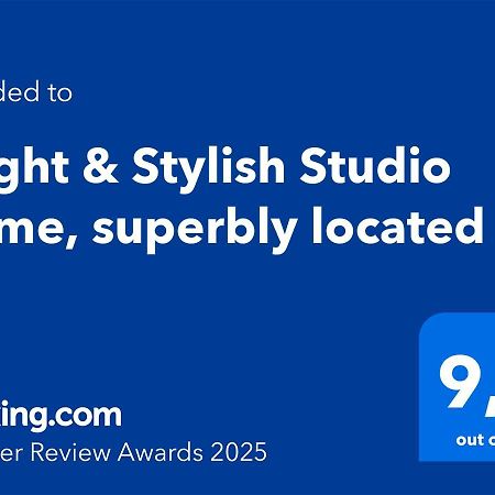 Bright & Stylish Studio Home, Superbly Located Sarajevo Luaran gambar