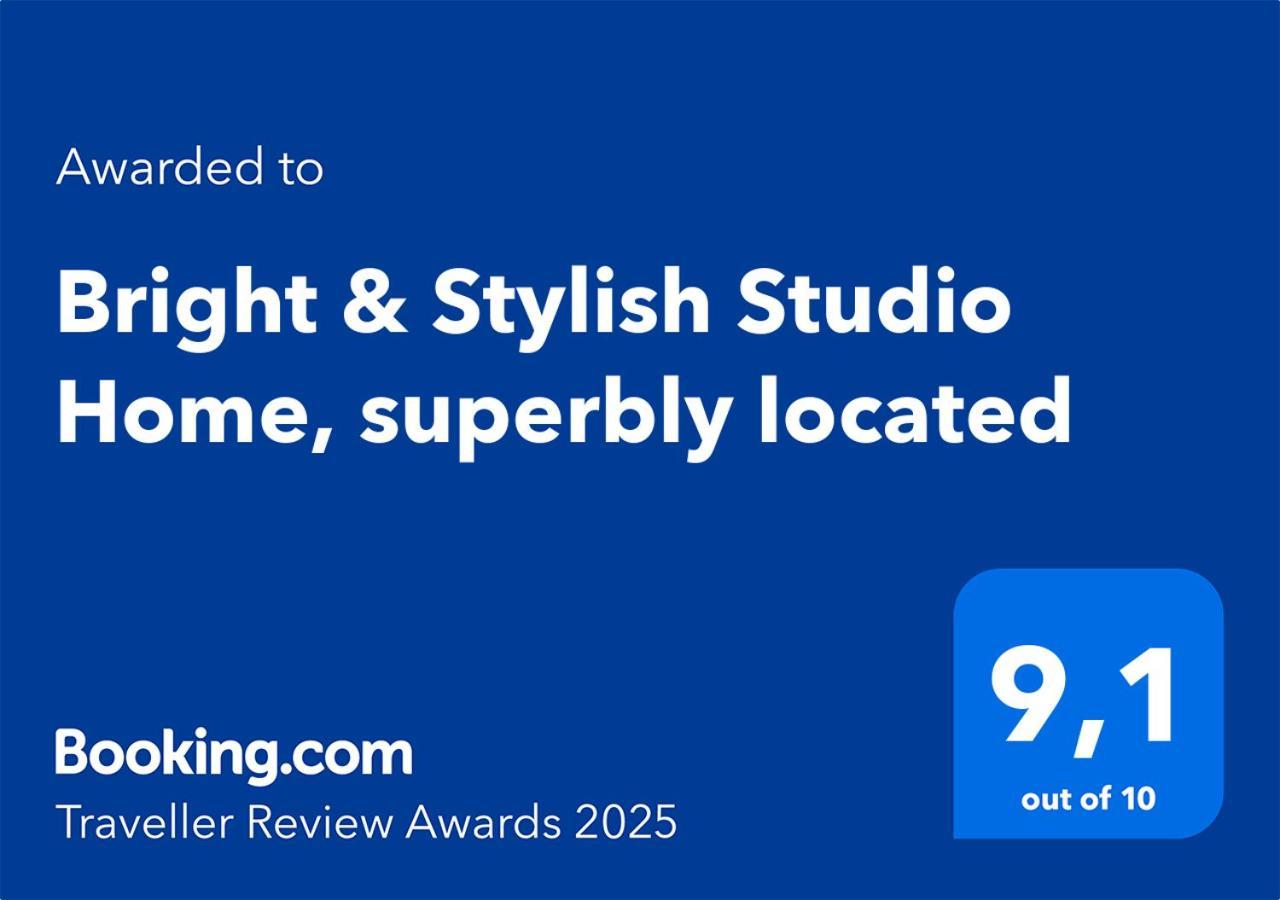 Bright & Stylish Studio Home, Superbly Located Sarajevo Luaran gambar